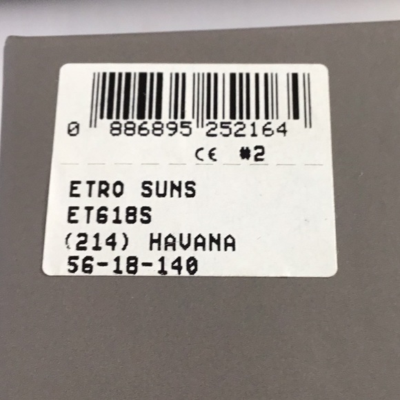 ETRO SUNGLASSES FOR WOMEN. - Picture 8 of 8